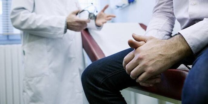 consultație cu un medic pentru prostatita cronică